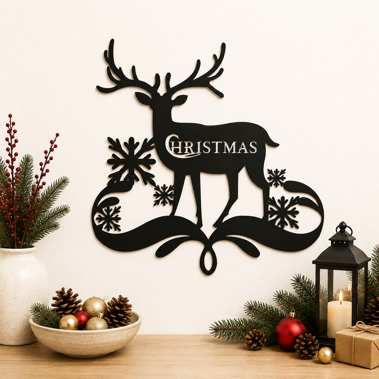 Настінне панно «Christmas Deer»
